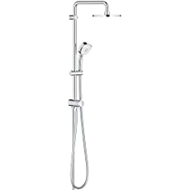 RAINSHOWER SYSTEM 210 SHOWER SYSTEM WITH SAFETY MIXER AND SIDE S