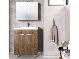SANITEC LIDO bathroom furniture anziano natural color with sink