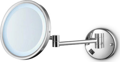 luminor mirror with light Led FD01 diameter 21,5 cm