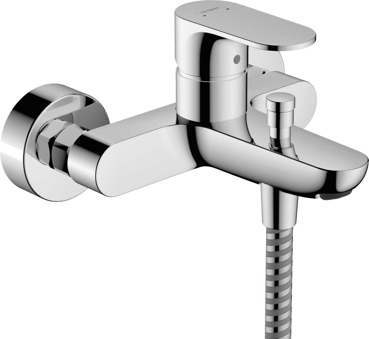 Rebris S Single lever bath mixer for exposed installation