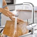 Grohe Minta kitchen tap 30274000 chrome, pull-out mousseur spout