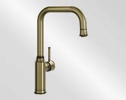 Blanco Livia kitchen faucet 521289 high spout, brushed brass