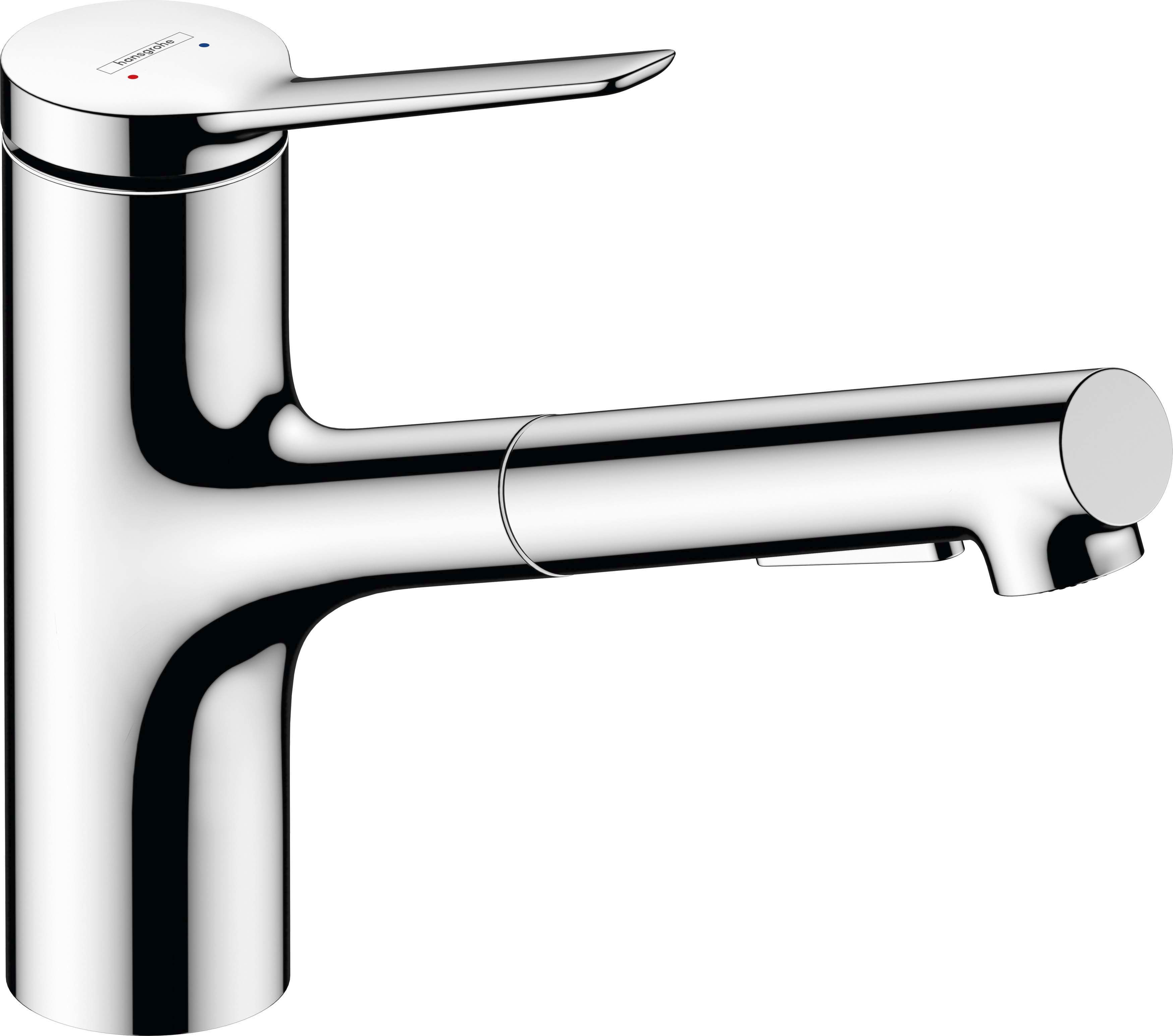 hansgrohe Zesis M33 kitchen mixer 74803000 pull-out spray, 2jet,