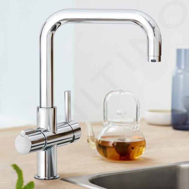 GROHE Red - Single Lever Mixer 3-in-1 Set chrome