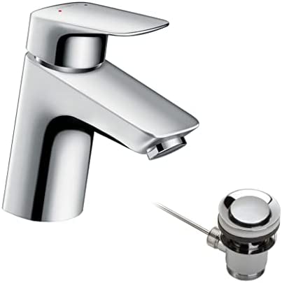 hansgrohe MyCube Basin Mixer Tap M with pop-up waste, chrome, 71