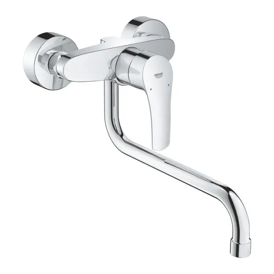 Grohe Eurosmart Single-lever Sink Mixer 1/2″ - Chrome - 32224003