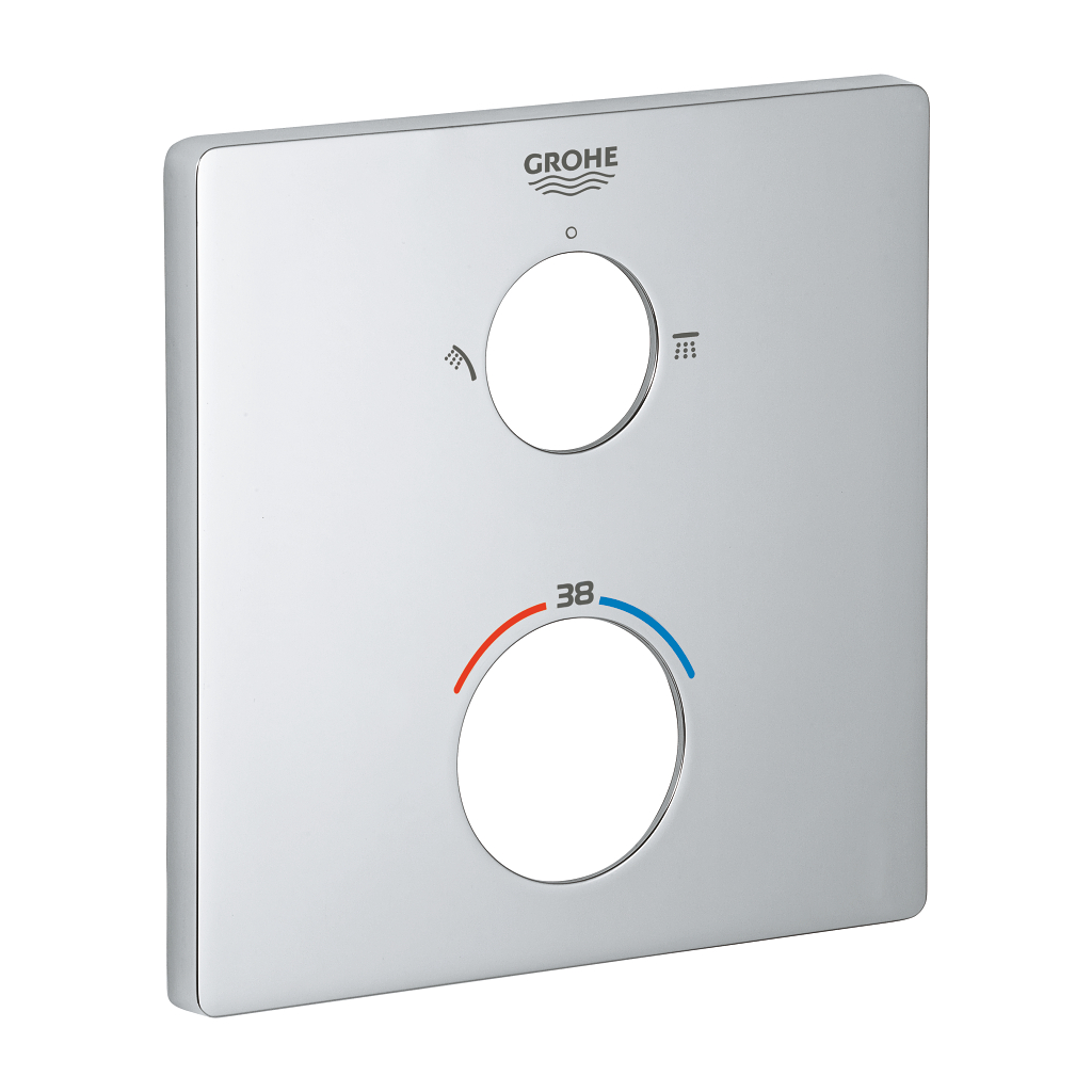 wall escutcheon with GROHE FastFixation(covered escutcheon- and 