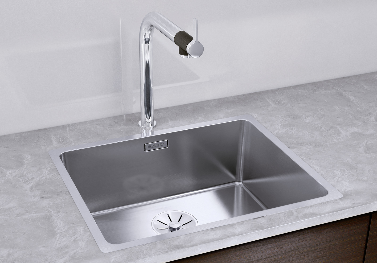 Blanco Andano 500-if sink 522965 54x44cm, Stainless Steel silk g