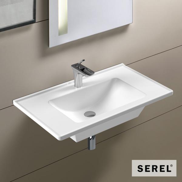 sink 58x49  SEREL WHITE