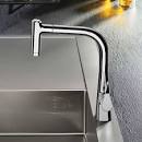 Hansgrohe Metris M71 Chrome sBox Pullout Kitchen Sink Mixer Tap 