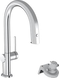 hansgrohe Aqittura M91 kitchen mixer 76826000 pull-out spout, 1j