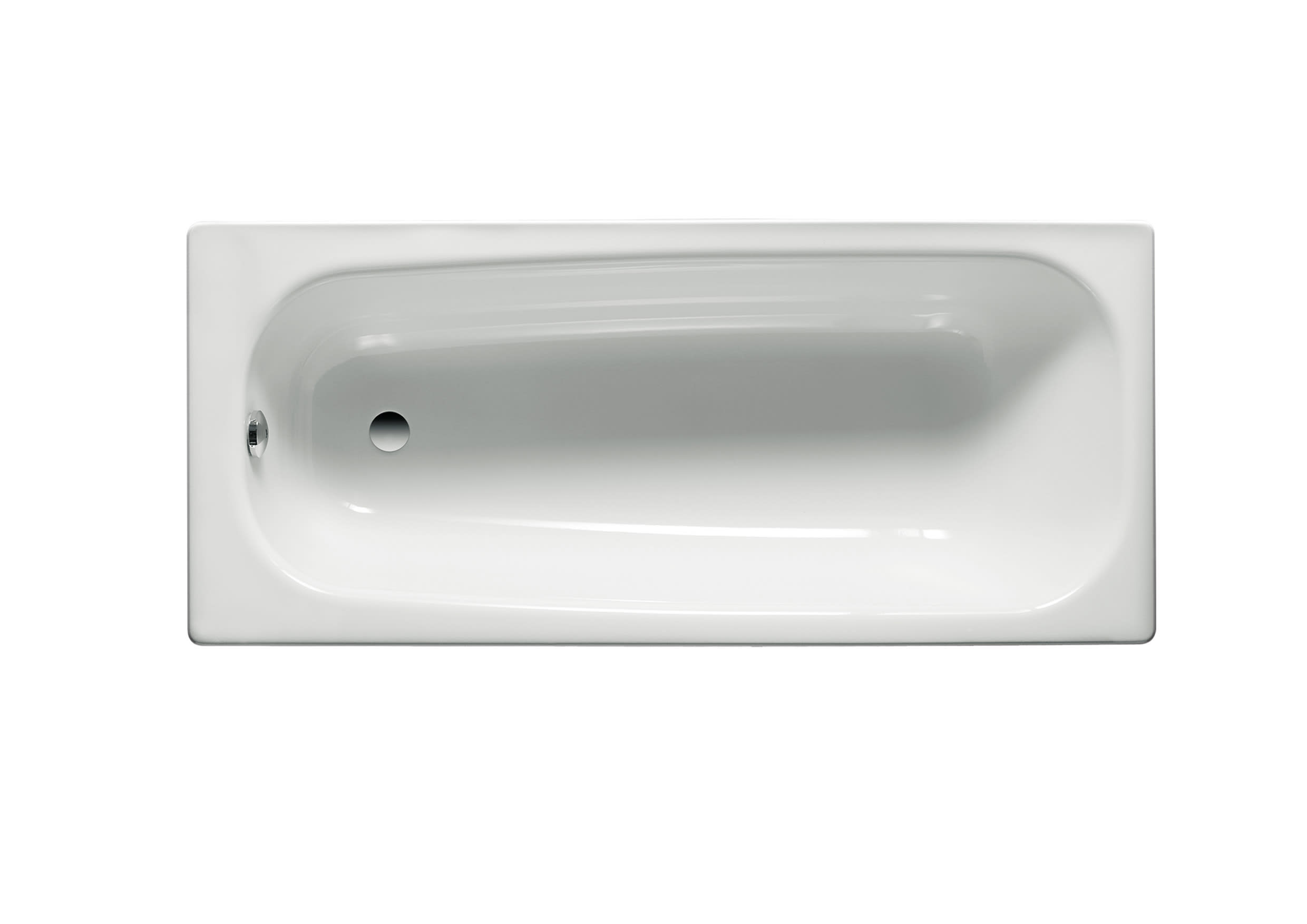 ROCA contesa Rectangular steel bathtub 170X70