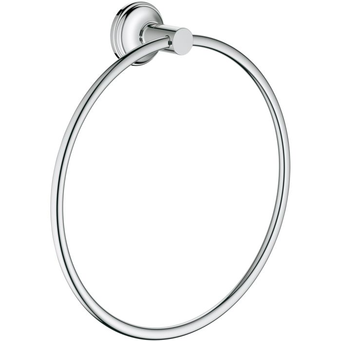 Grohe Essentials Authentic towel ring 40655001 chrome, concealed