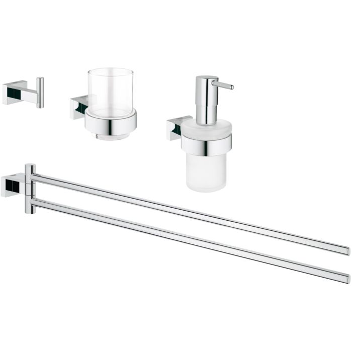 Grohe Essentials Cube 4 in 2000 Bathroom 40847001 chrome