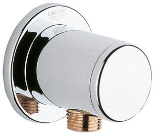 Grohe Relexa wall elbow 28636000 chrome, Kappe in chrome