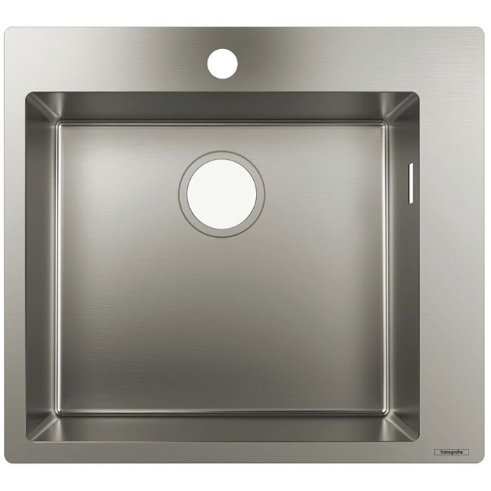 Hansgrohe S711-F450 built-in sink 43301800 stainless steel, 1 ma