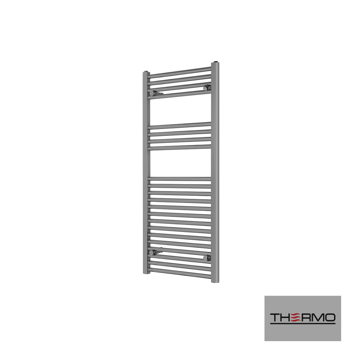Heated towel rail ALTO 120x50 from MILD STEEL with hydraulic or