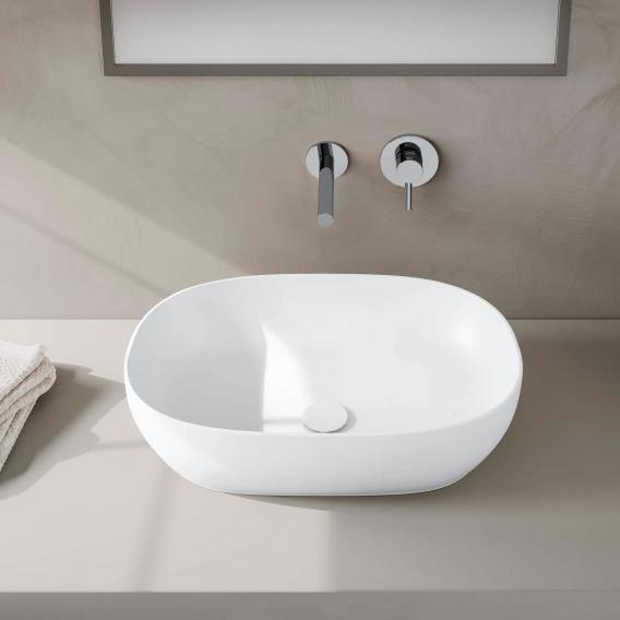Countertop washbasin 59 x 40.5 cm VITRA OUTLINE 5995B403-0016 Wh