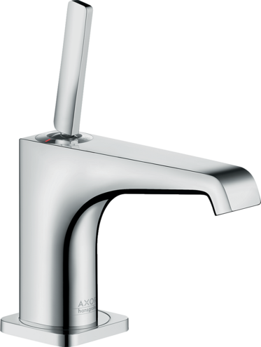 Single lever basin mixer 90 with pin handle for hand wash basins