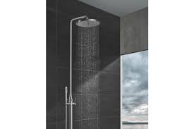 GROHE Grohe Essence Single-Lever Free-Standing Shower System, 23