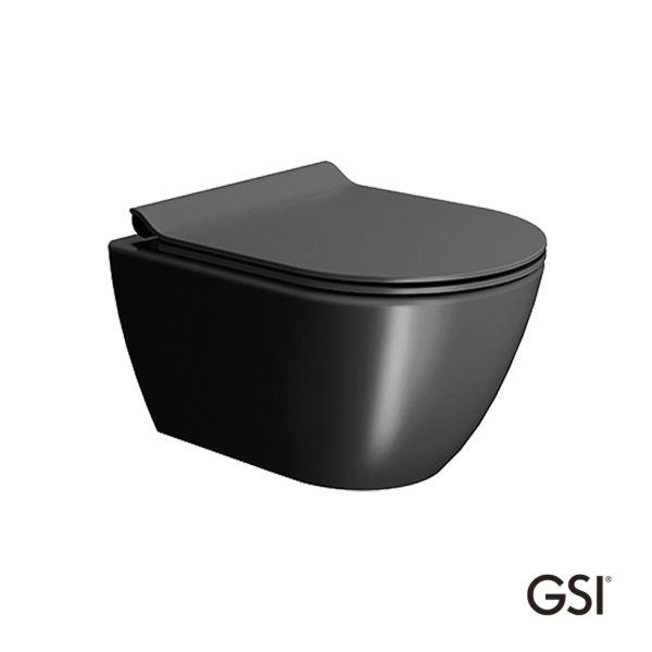 GSI PURA/50 Ardesia κάλυμμα Super Slim Soft Close,