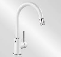 BLANCO 521457 Tap Mida- white pull-out spray hose Silgranit-look
