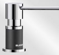 BLANCO 525810 detergent dispenser LATO silgranit anthracite/chro