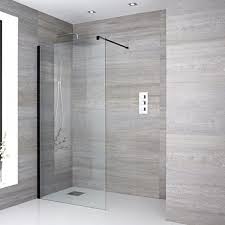 ROCA DF - Fixed shower screen with vertical slat