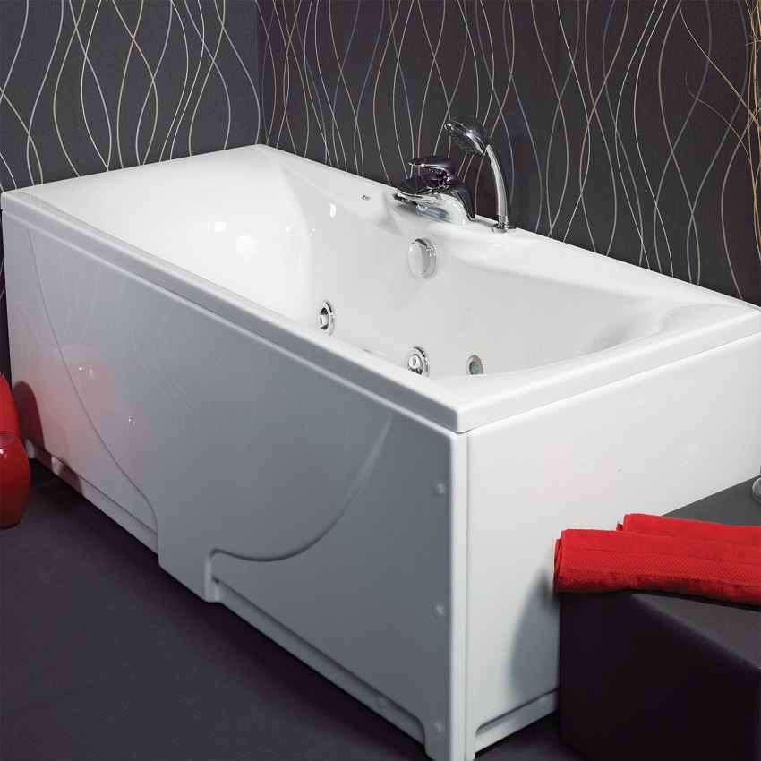 English  Sanitec Iris 545 – bathtub  180×80 εκ