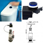 Wirquin <.>Jolly Tronic External flush cistern mechanism materia