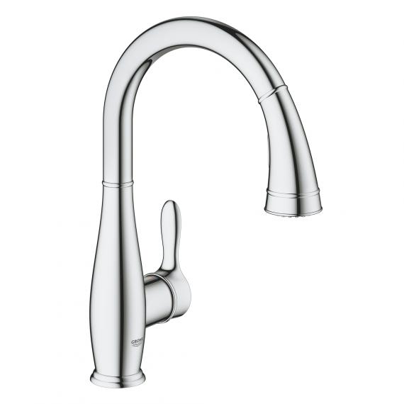 Grohe Parkfield kitchen mixer 30215001 chrome, pull-out spray