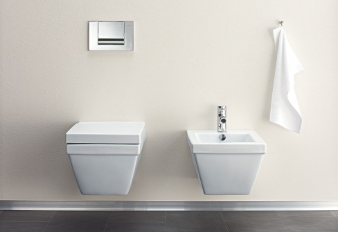 Второй стене туалета напольные промывки модели, Durafix включены