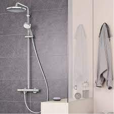 Grohe Tempesta 250 Cosmopolitan shower system with wall-mounted