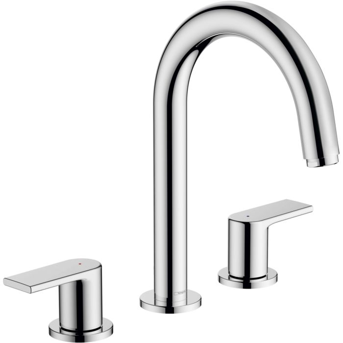 hansgrohe Vernis Blend 150 3-hole basin mixer 71563000 with pop-