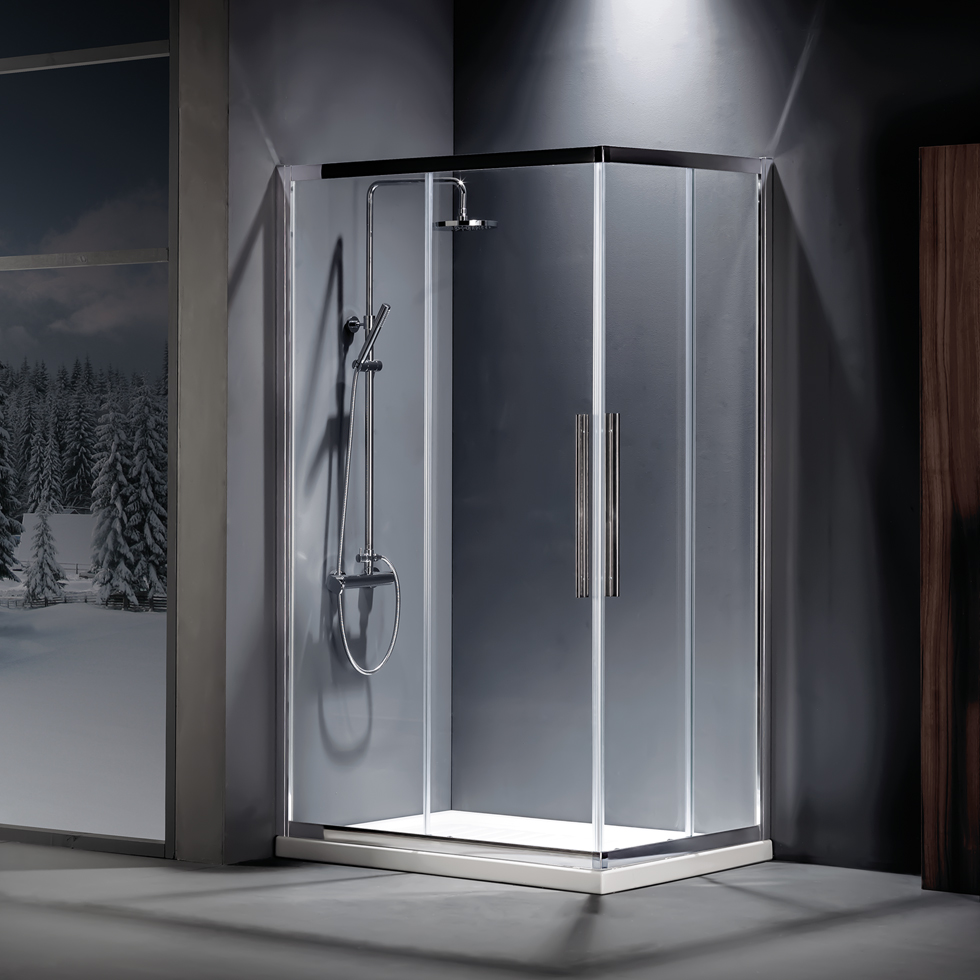 nettuno 1142 shower enclosure rectangular 80x140*180 safety glas