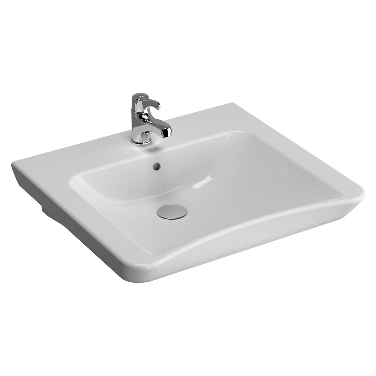 vitra S20 Special Needs Washbasin 60cm-White