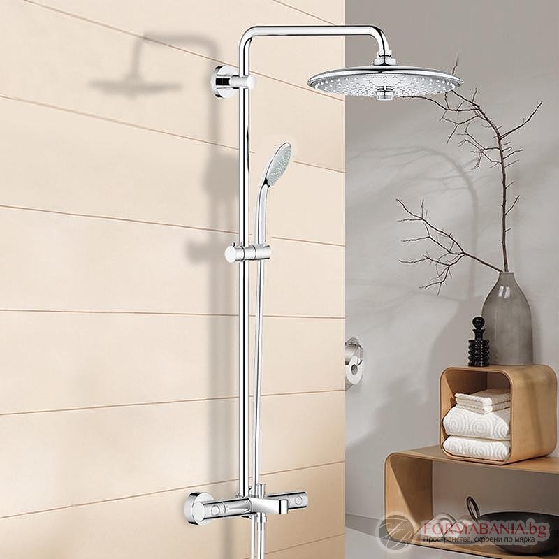 Grohe 26114002 Euphoria System 260 Shower system with thermostat