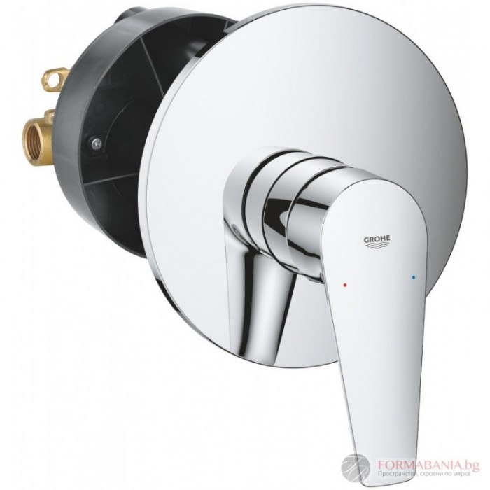 Grohe Start Bath Shower Mixer Tap with Flush-Mounted Body 325900